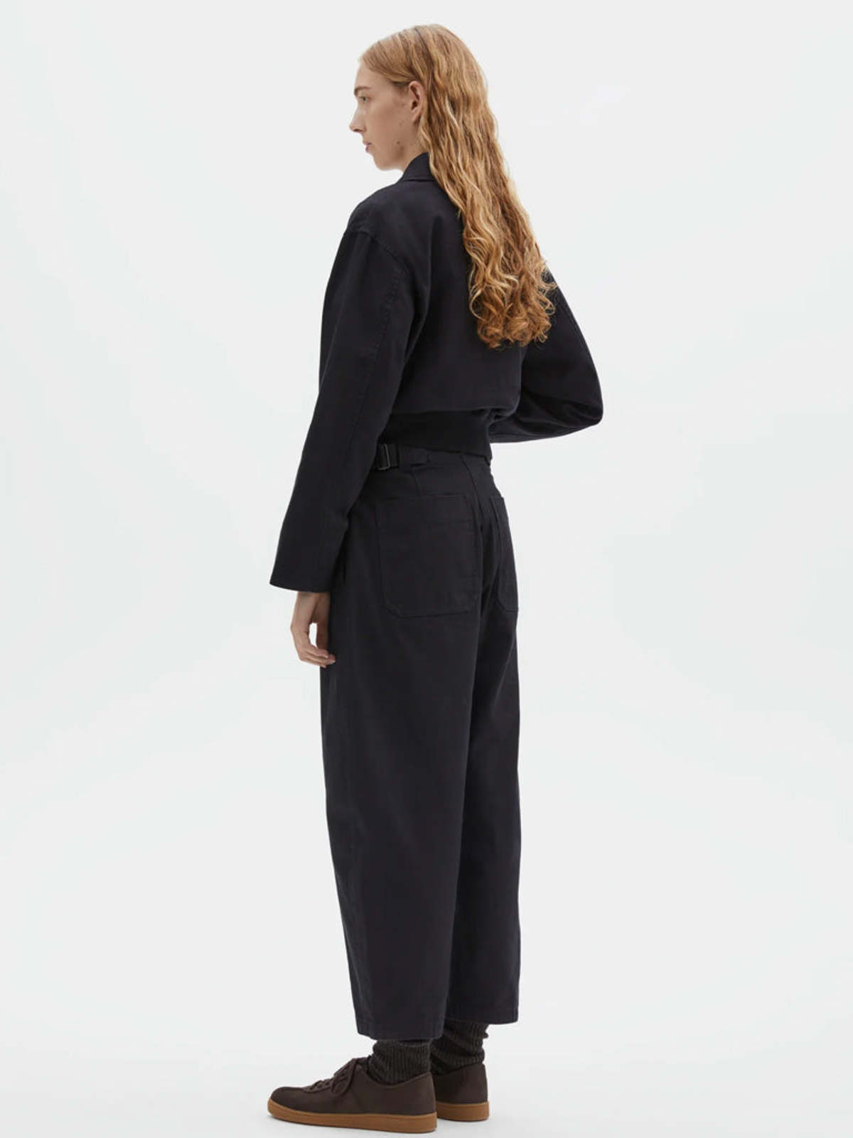 MHL by Margaret Howell Barrel Leg Trousers - Image 3 of 5