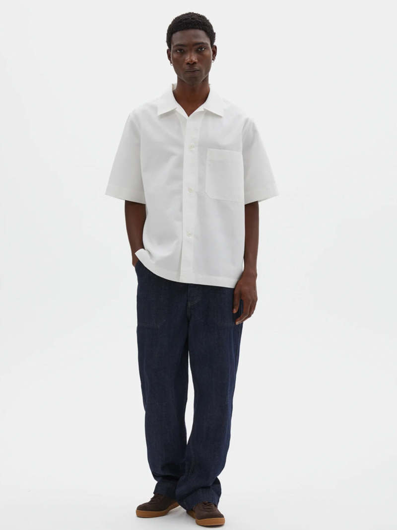 MHL by Margaret Howell PJ Shirt - Chalk