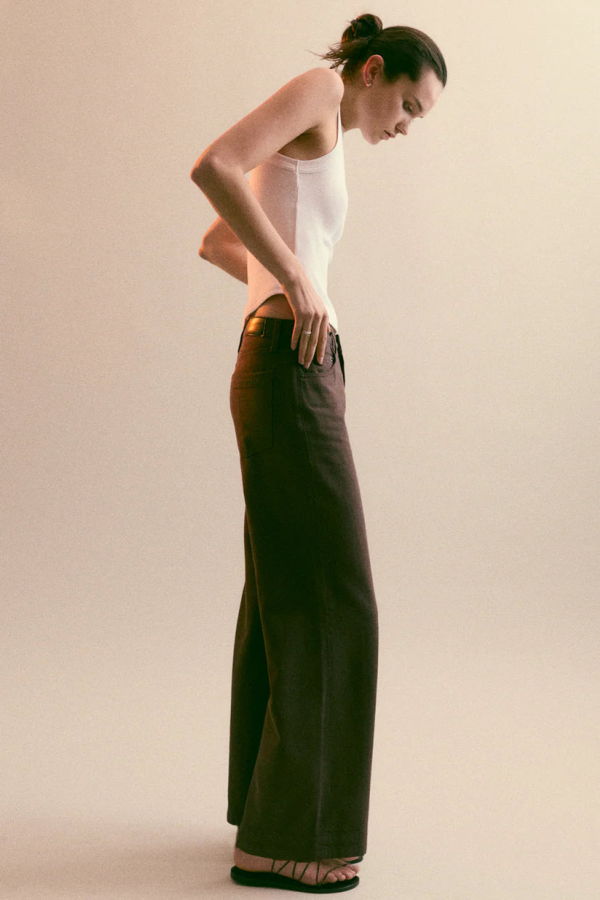 Pistola Jadyn Low Slung Palazzo Jeans - Bruna