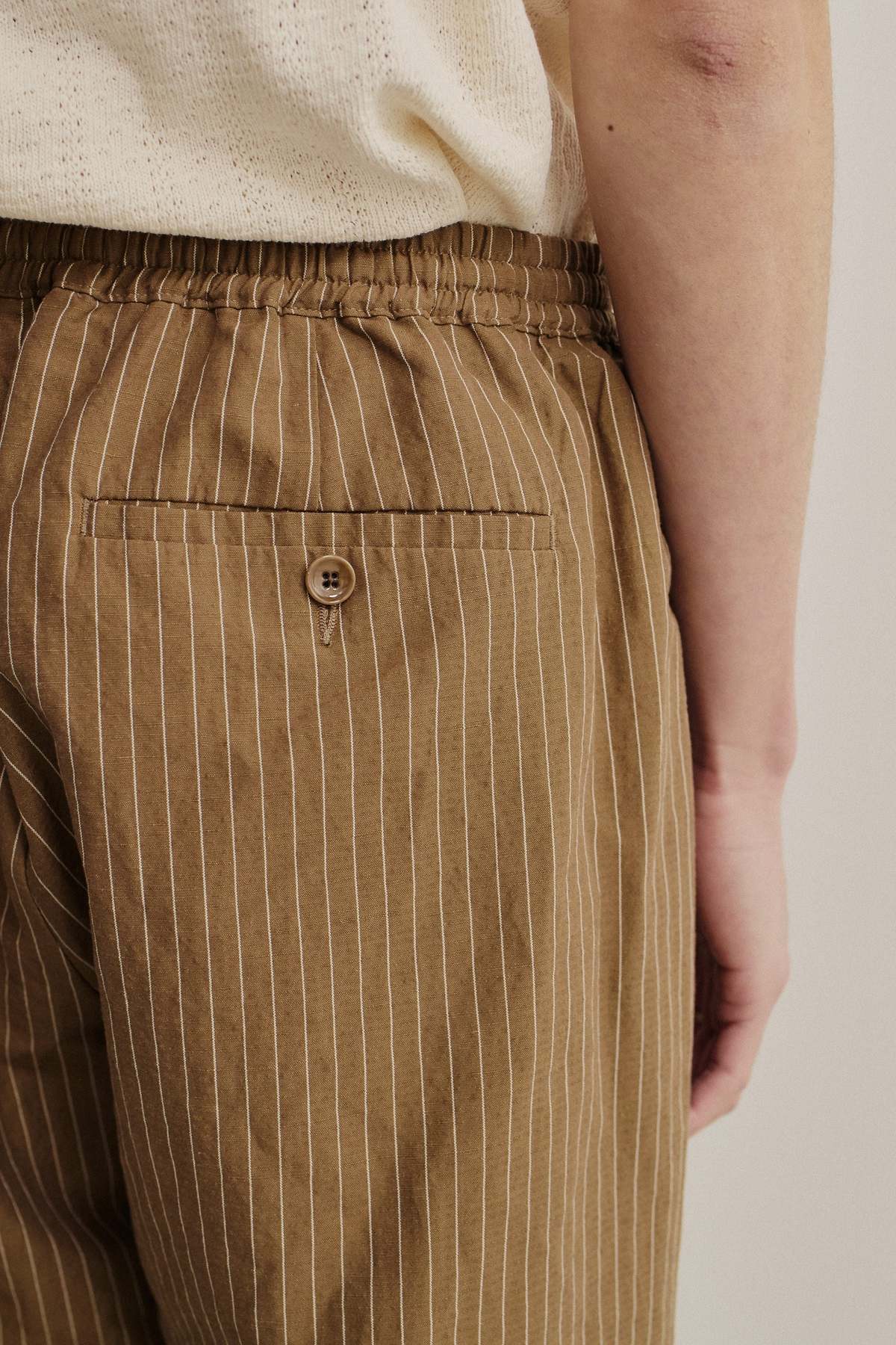 A Kind of Guise Samurai Trousers - Earth Stripe - Image 6 of 7
