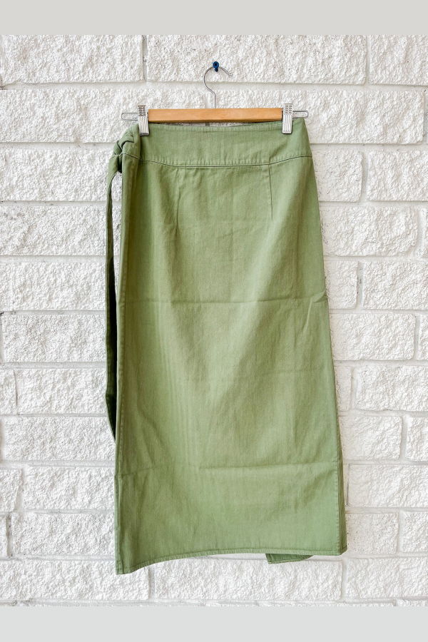 The Great. The Wrap Skirt - Carmy