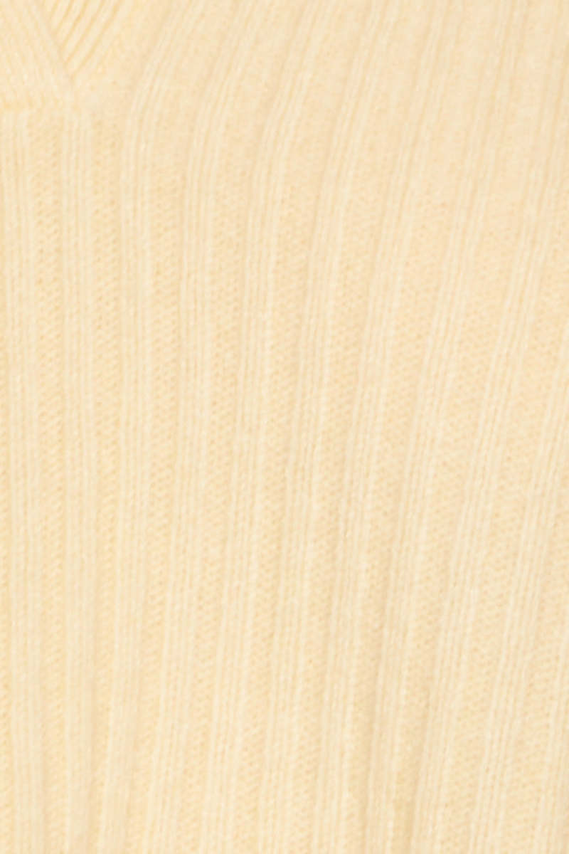 The Tile Club Farrah Short Sleeve Polo - Pale Yellow