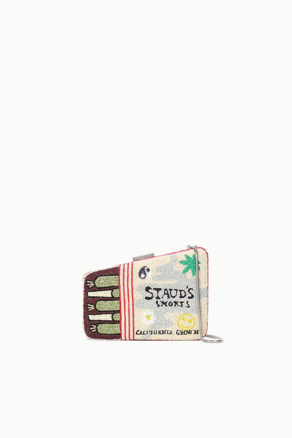 Staud Carmella Beaded Clutch - California Grown
