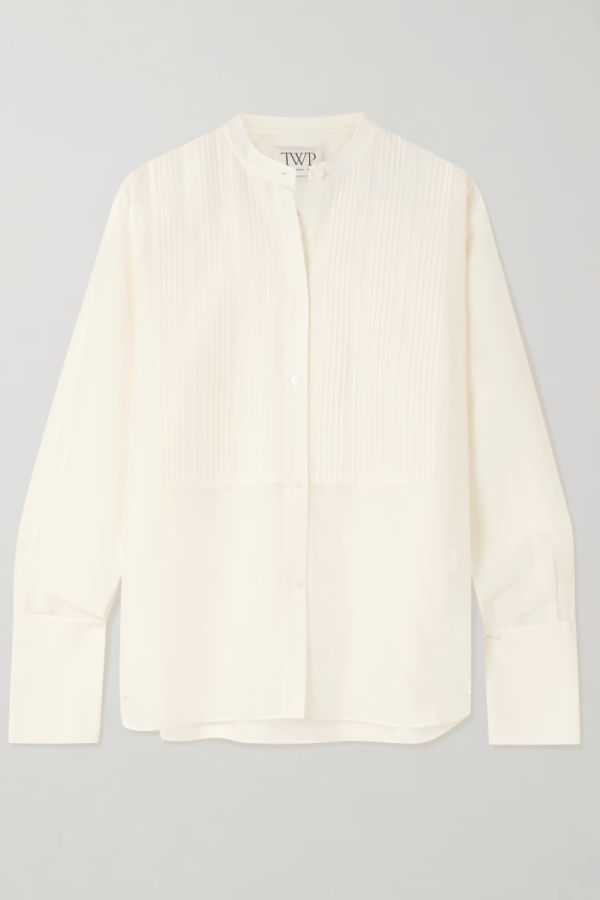 TWP The Night Before Shirt - White