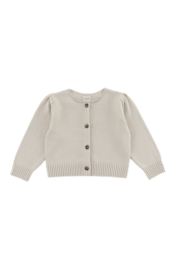 KIDS Donsje Amynda Cardigan - White Sand