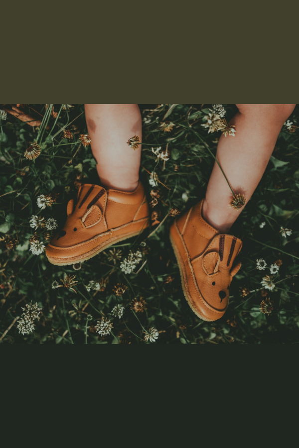 KIDS Donsje Arty Booties Tiger Baby Sneakers - Camel Classic Leather