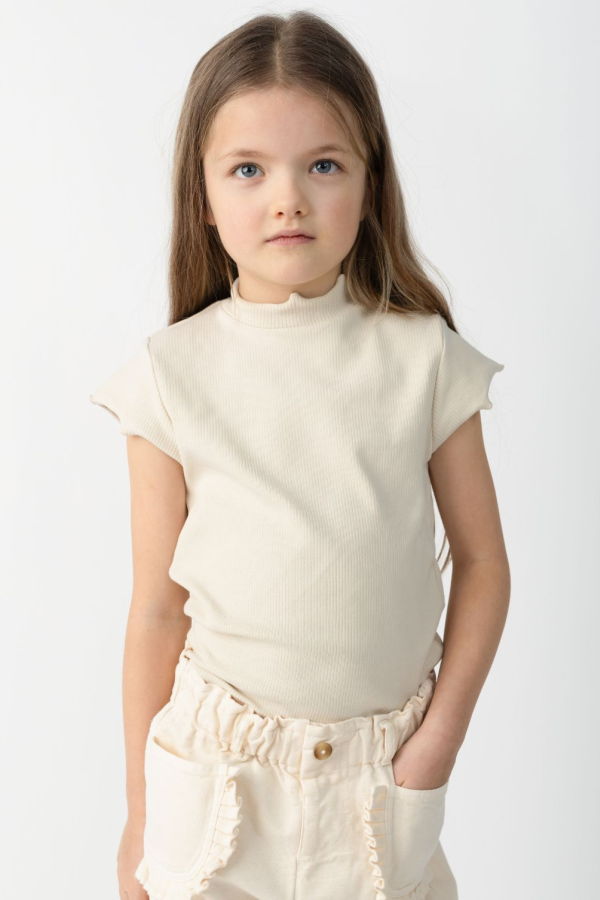 KIDS Donsje Aurore Top - Macaroon