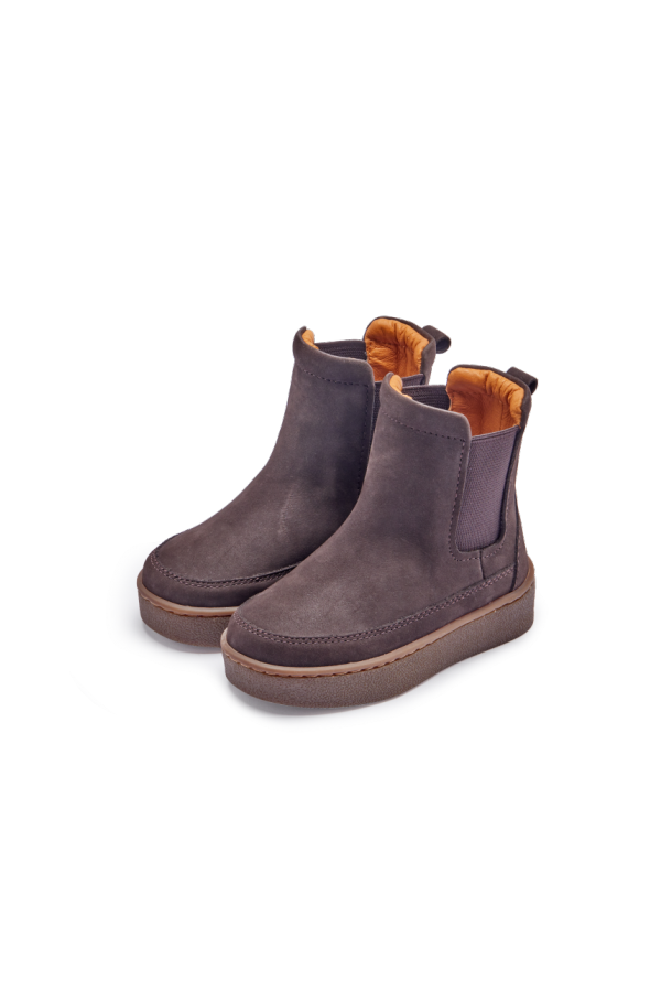 KIDS Donsje Bojeh Boots - Dark Brown Nubuck