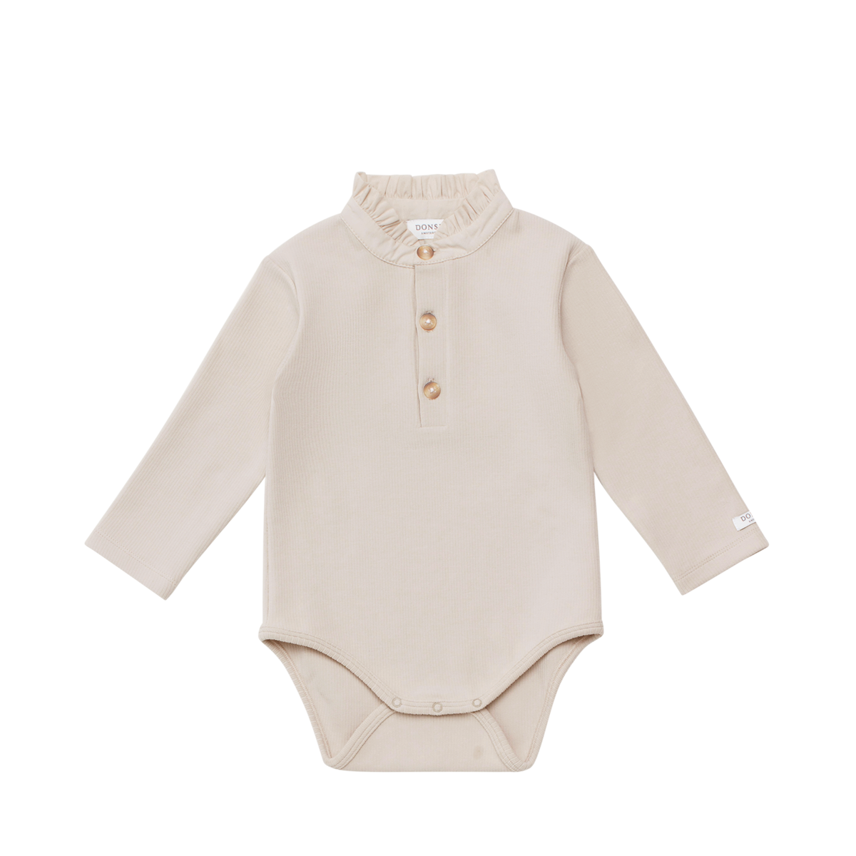 KIDS Donsje Bouches Bodysuit - Soft Sand - Image 1 of 4