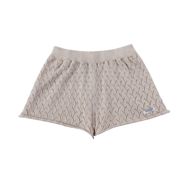 KIDS Donsje Canae Shorts - Lavender Brown Melange