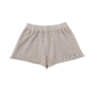 KIDS Donsje Canae Shorts - Lavender Brown Melange - Thumbnail 1