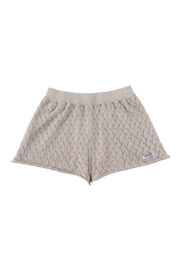 KIDS Donsje Canae Shorts - Lavender Brown Melange