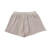 KIDS Donsje Canae Shorts - Lavender Brown Melange - Thumbnail 4