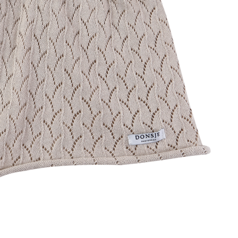 KIDS Donsje Canae Shorts - Lavender Brown Melange