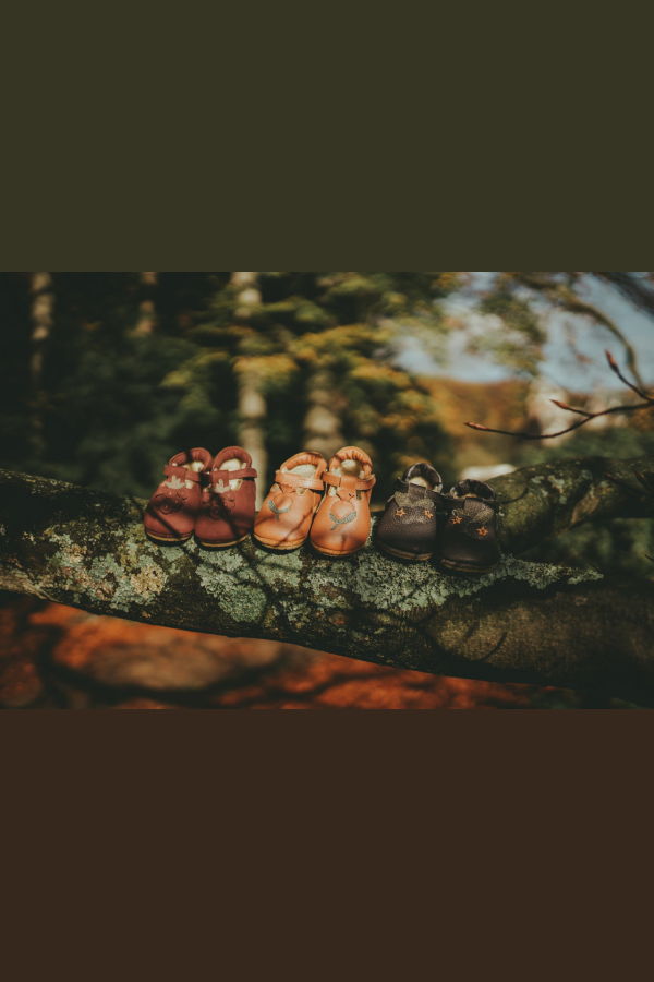 Kids Donsje Carlie Blueberry Baby Shoes - Petrol Grain Leather