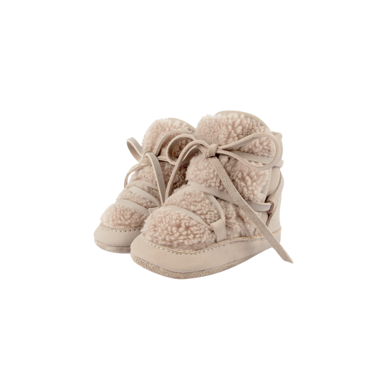 KIDS Donsje Cassi Booties - Lilac Nubuck