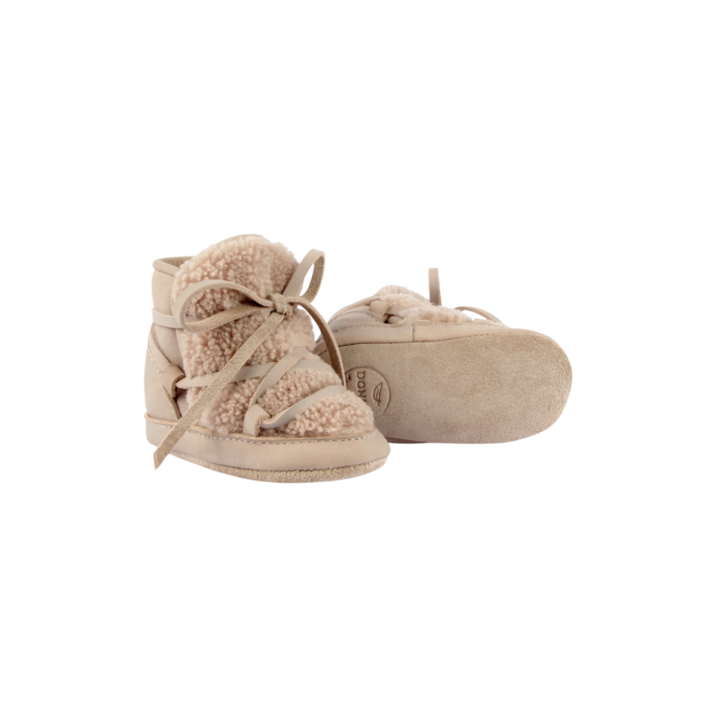 KIDS Donsje Cassi Booties - Lilac Nubuck