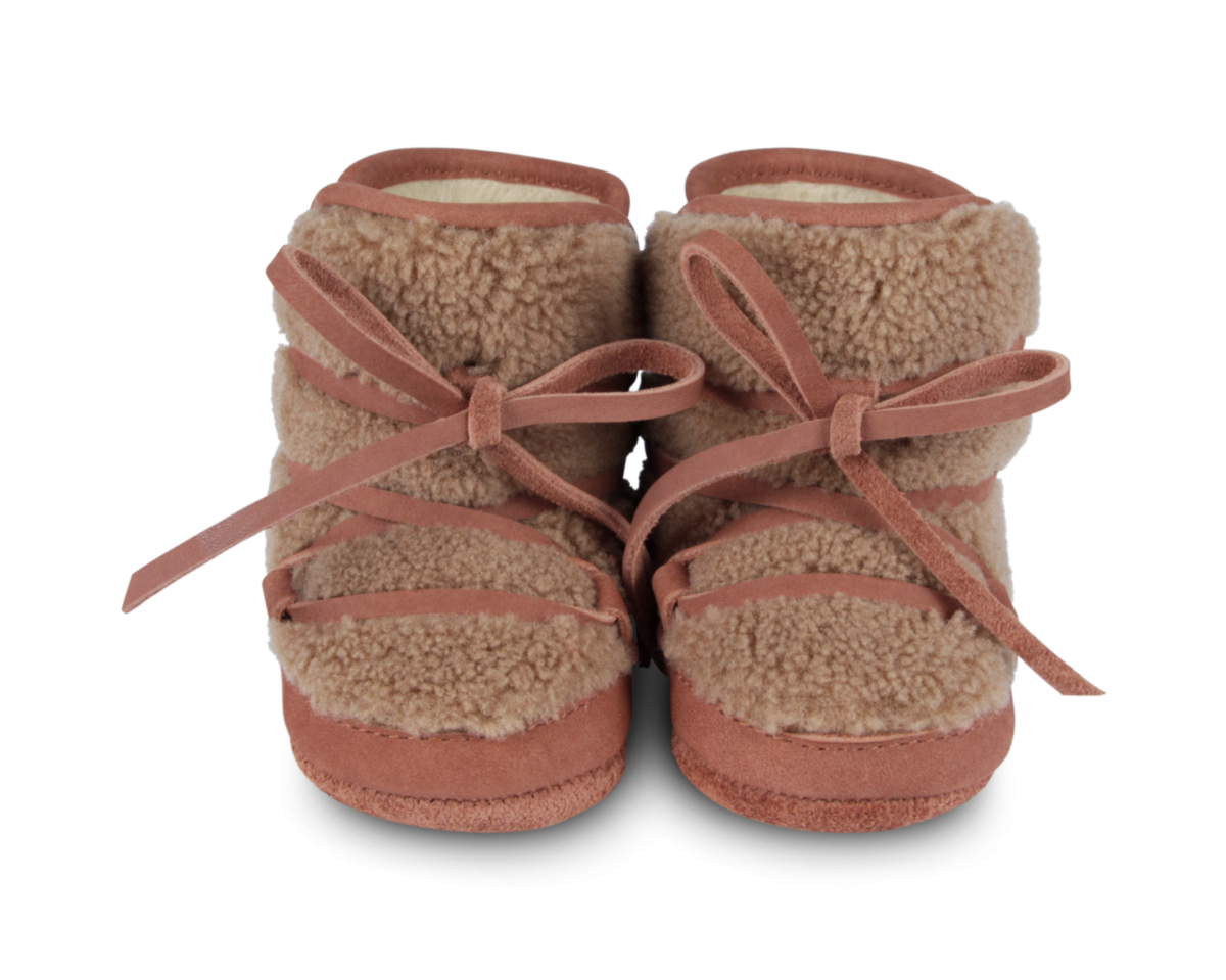 KIDS Donsje Cassi Booties - Walnut Nubuck - Image 1 of 5