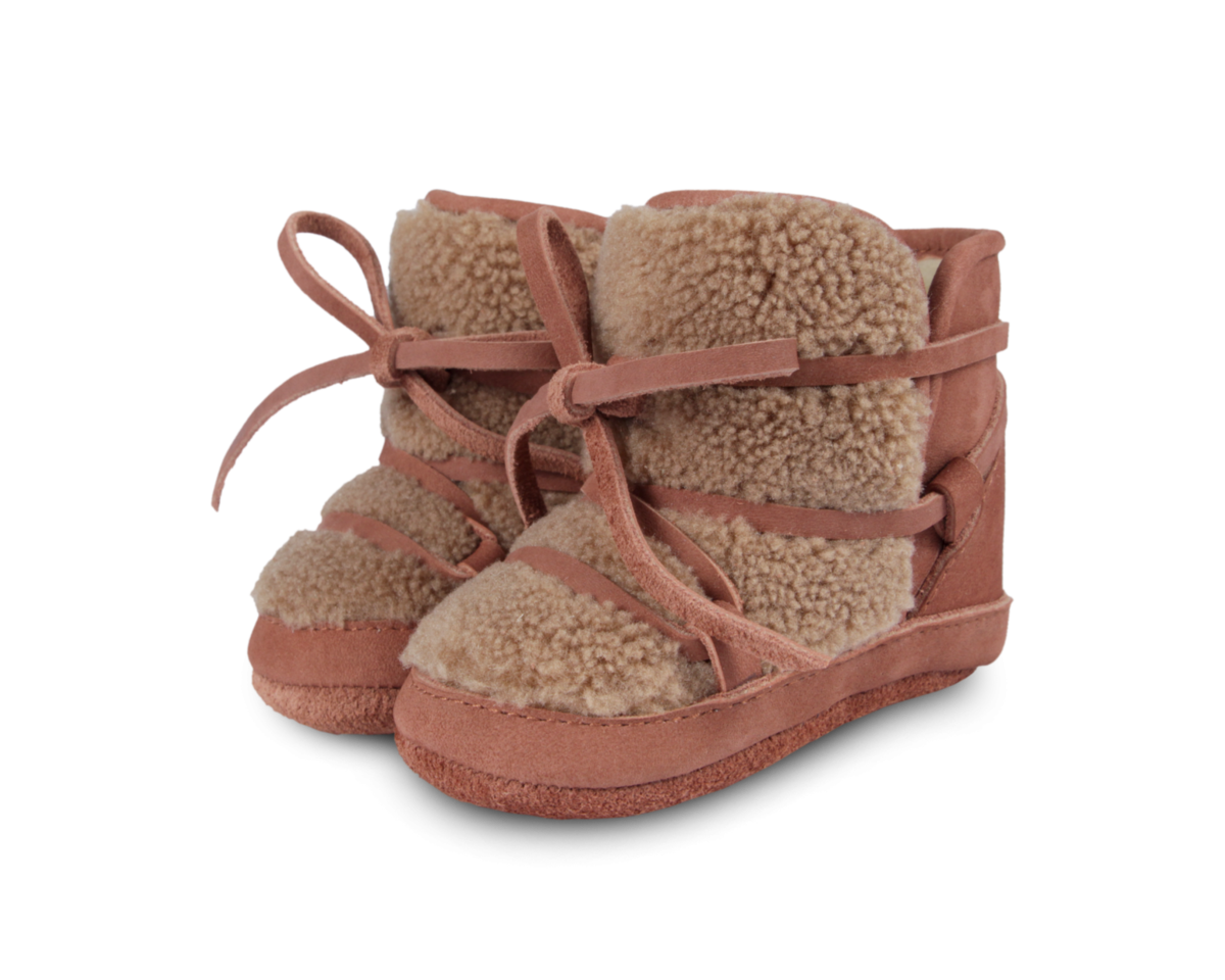KIDS Donsje Cassi Booties - Walnut Nubuck - Image 2 of 5