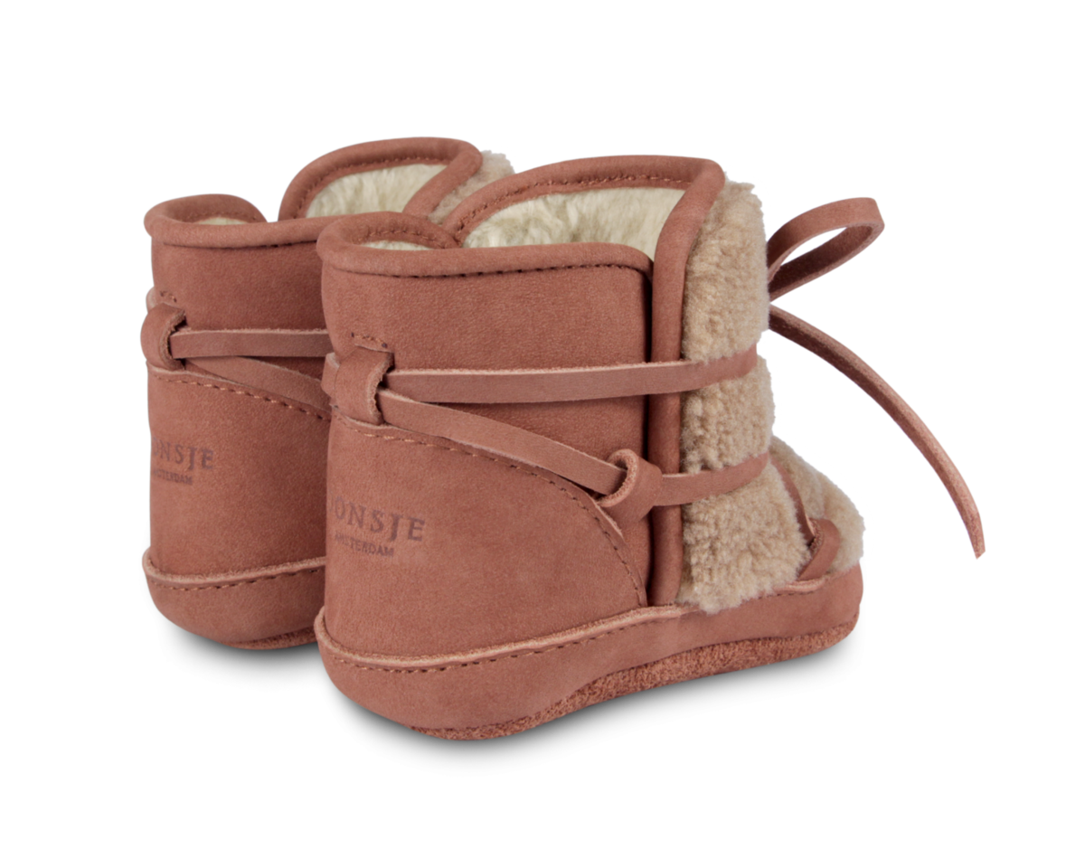 KIDS Donsje Cassi Booties - Walnut Nubuck - Image 3 of 5