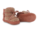 KIDS Donsje Cassi Booties - Walnut Nubuck - Thumbnail 4