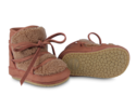 KIDS Donsje Cassi Booties - Walnut Nubuck - Thumbnail 5