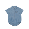 KIDS Donsje Clode Bodysuit - Sky Blue - Thumbnail 1