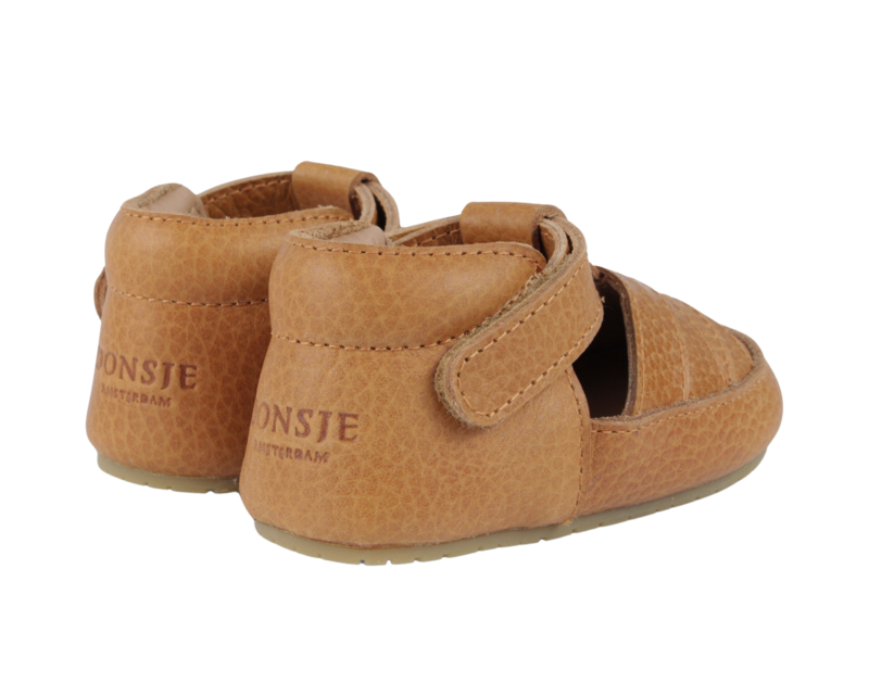 Kids Donsje Didier Baby Shoes - Toast Grain Leather
