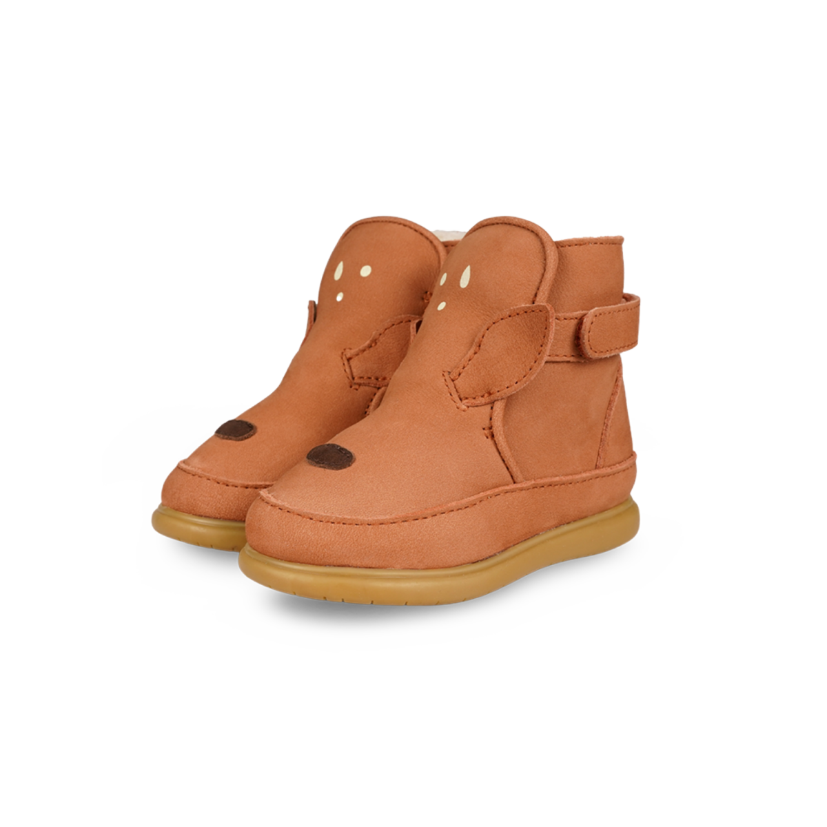 KIDS Donsje Dubu Classic Shoes Deer Toddler Shoes - Walnut Nubuck - Image 1 of 5