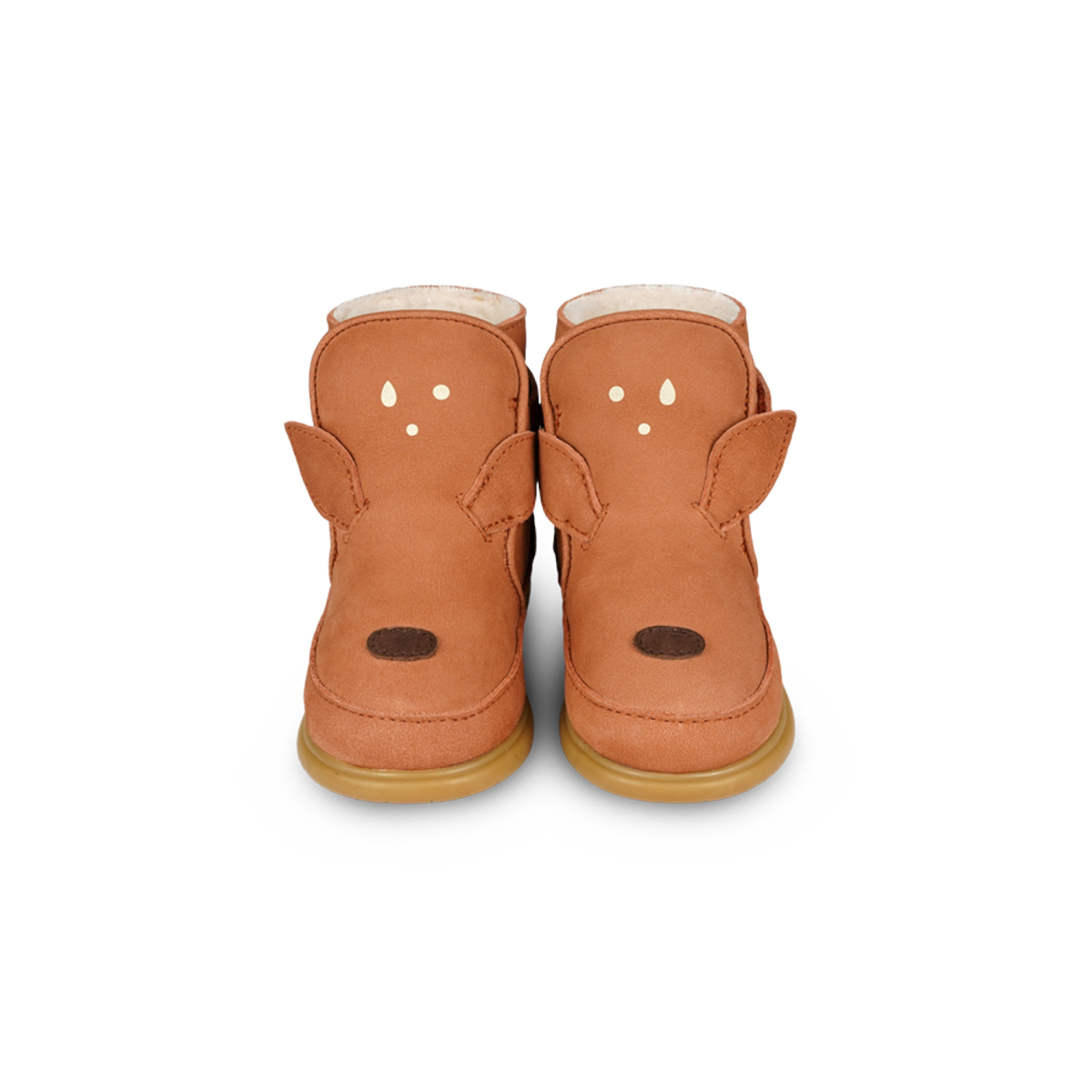 KIDS Donsje Dubu Classic Shoes Deer Toddler Shoes - Walnut Nubuck - Image 2 of 5