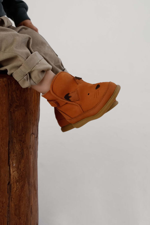 KIDS Donsje Dubu Classic Shoes Fox Shoes - Maple Nubuck