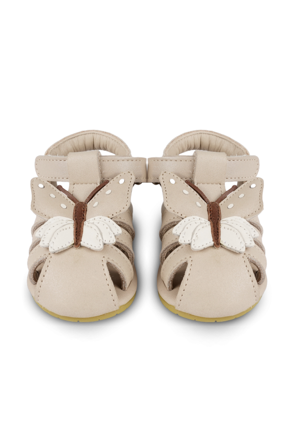 KIDS Donsje Duni Sky Sandals Butterfly Sandals - Powder Metallic Nubuck