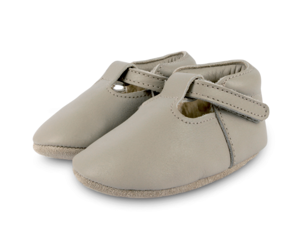 KIDS Donsje Elia Lining Shoes Baby Shoes - Light Stone Leather