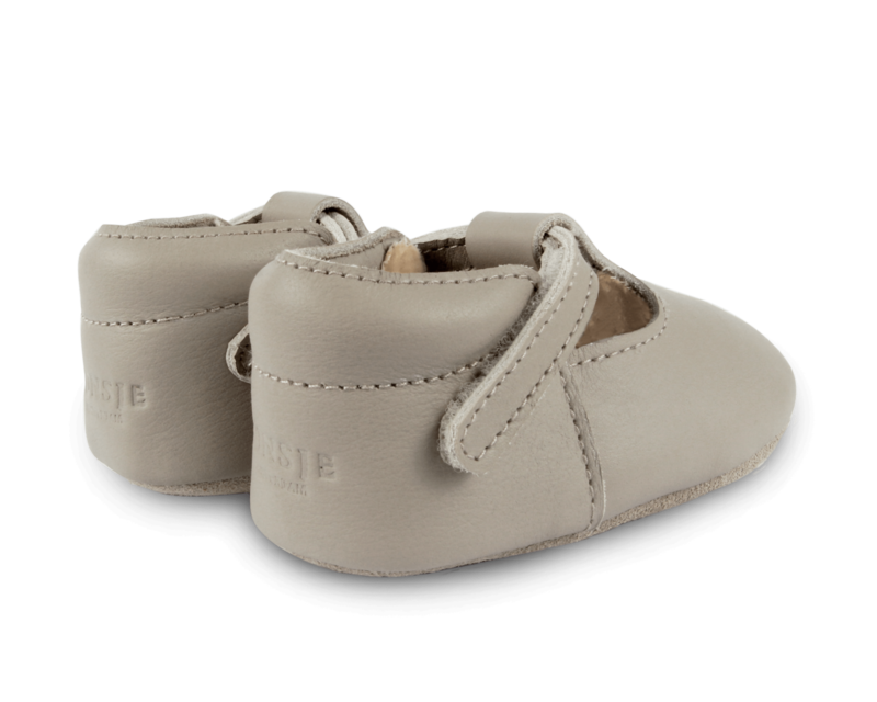 KIDS Donsje Elia Lining Shoes Baby Shoes - Light Stone Leather