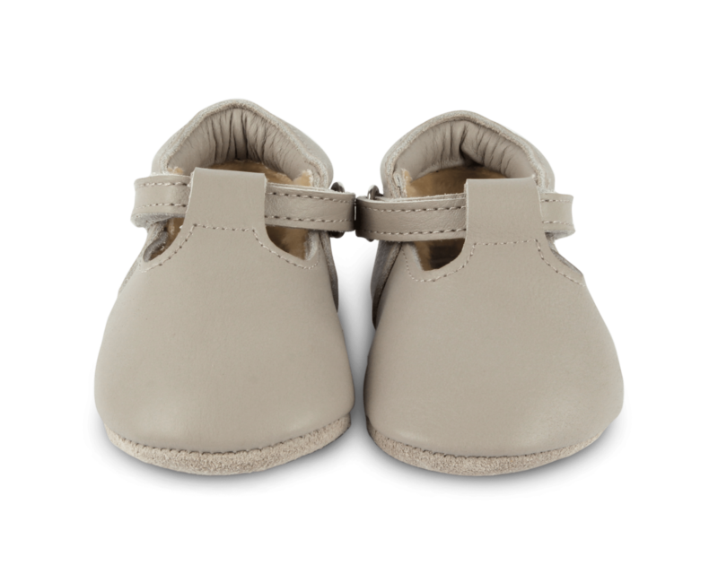 KIDS Donsje Elia Lining Shoes Baby Shoes - Light Stone Leather