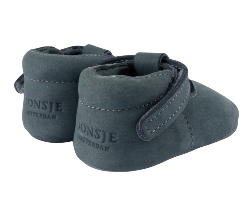 KIDS Donsje Elia Baby Shoes - Petrol Nubuck