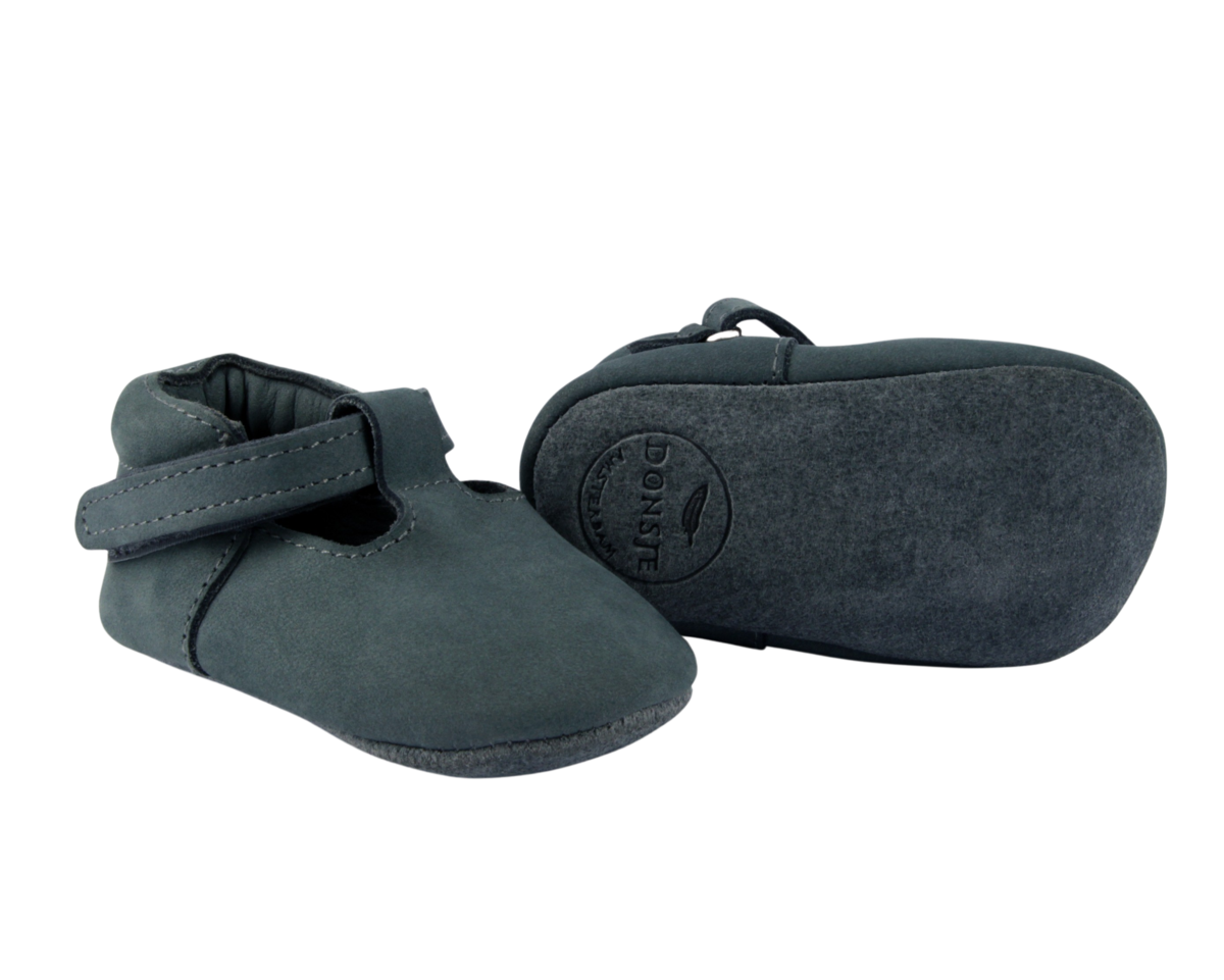 KIDS Donsje Elia Baby Shoes - Petrol Nubuck - Image 4 of 5