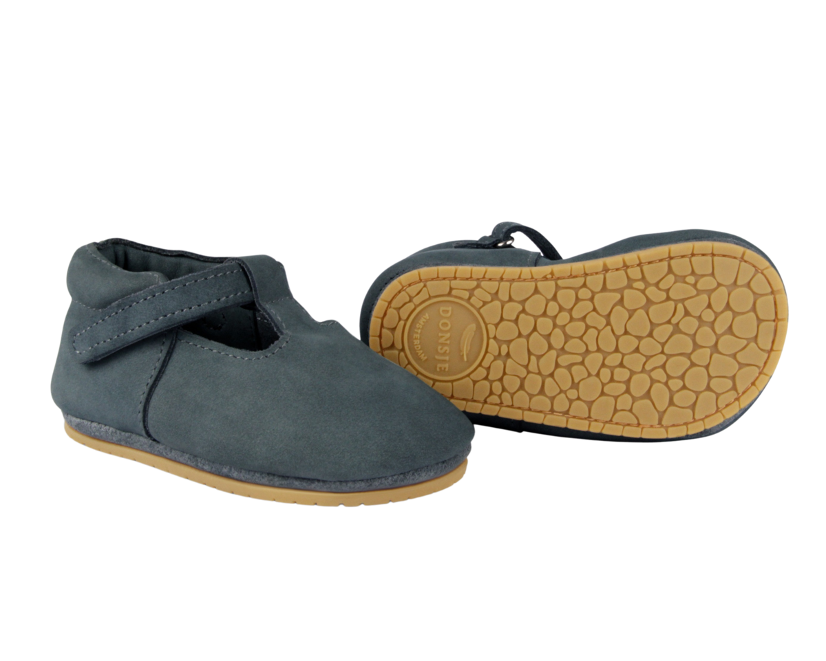 KIDS Donsje Elia Baby Shoes - Petrol Nubuck - Image 5 of 5