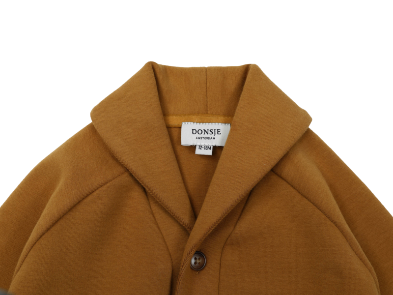 KIDS Donsje Fieks Cardigan - Camel