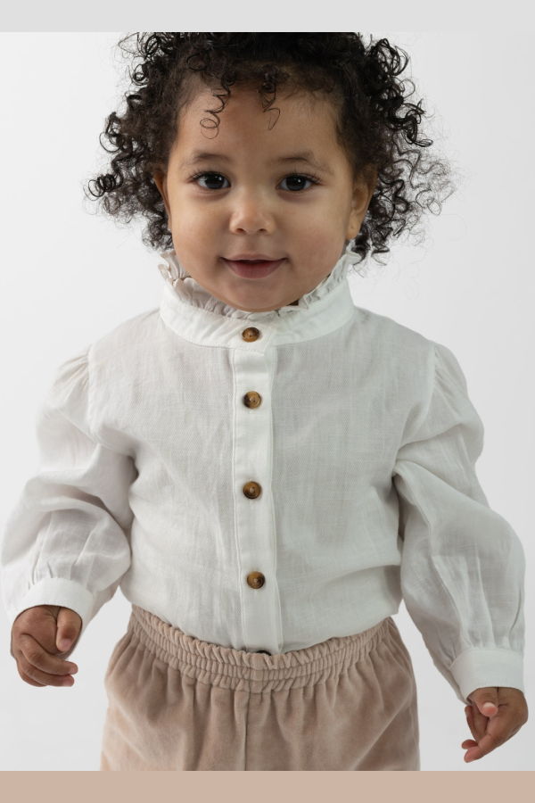 KIDS Donsje Fini Blouse - White