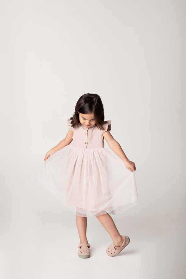 KIDS Donsje Fleurance Dress - Lilac