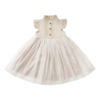 KIDS Donsje Fleurance Dress - Soft Sand - Thumbnail 1