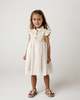 KIDS Donsje Fleurance Dress - Soft Sand - Thumbnail 2