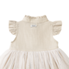 KIDS Donsje Fleurance Dress - Soft Sand - Thumbnail 3