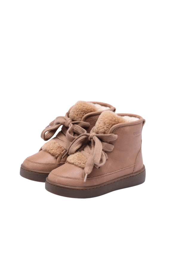 KIDS Donsje Flinn Boots - Hazelnut Leather