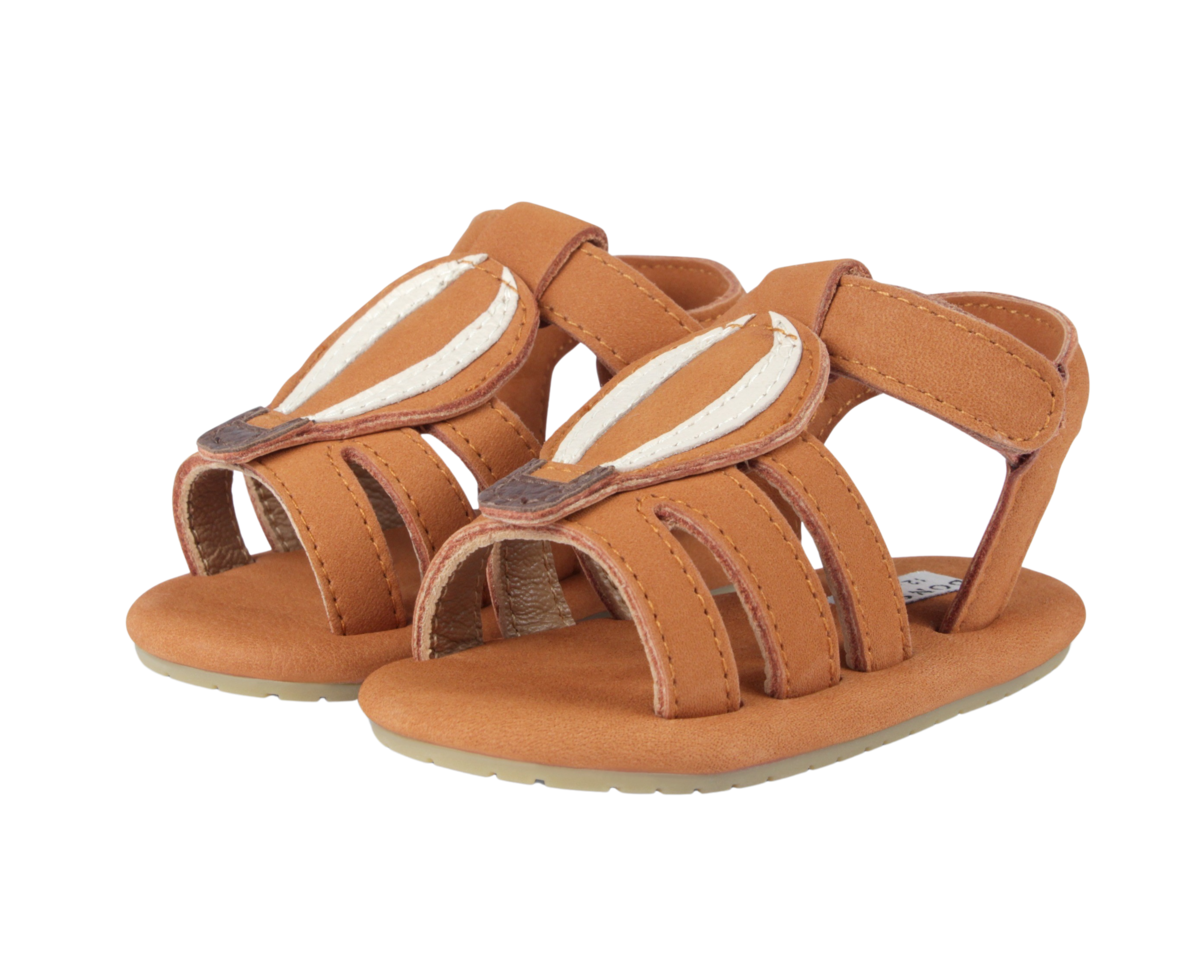 KIDS Donsje Flops Air Balloon Sandals - Maple Nubuck - Image 3 of 6
