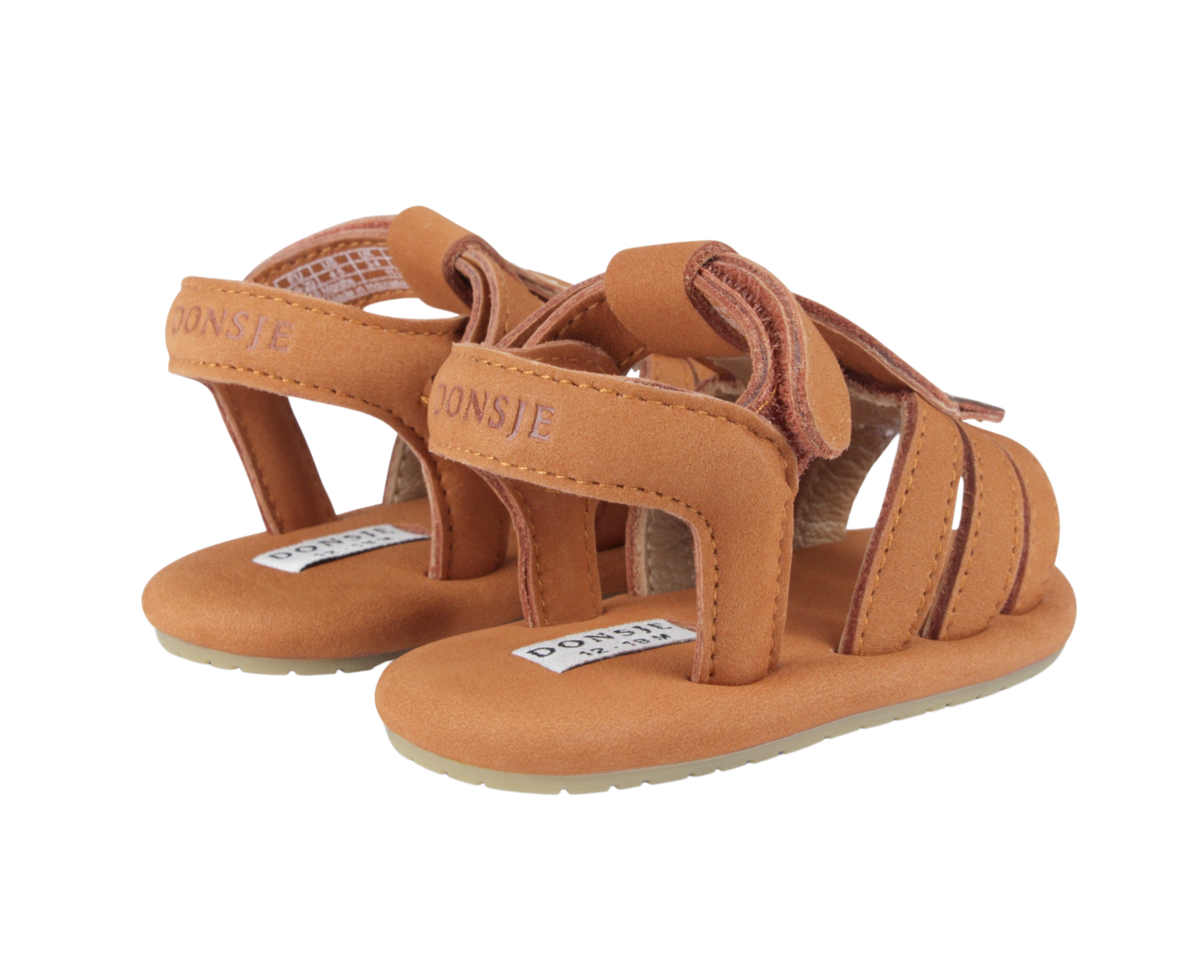 KIDS Donsje Flops Air Balloon Sandals - Maple Nubuck - Image 4 of 6