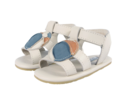 KIDS Donsje Flops Beach Ball Sandals - Blue Stone Leather - Thumbnail 3