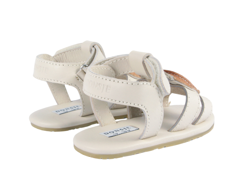 KIDS Donsje Flops Beach Ball Sandals - Blue Stone Leather