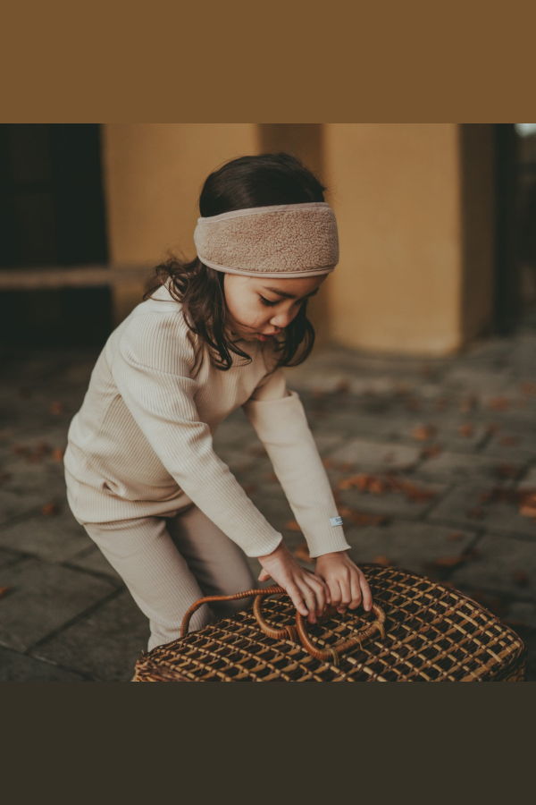 Kids Donsje Hola Headband - Soft Powder